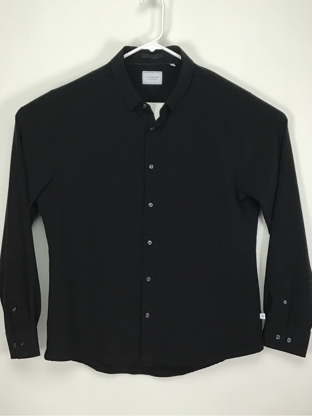 7 Diamonds 4 Way Stretch men’s long sleeve button up dress shirt large